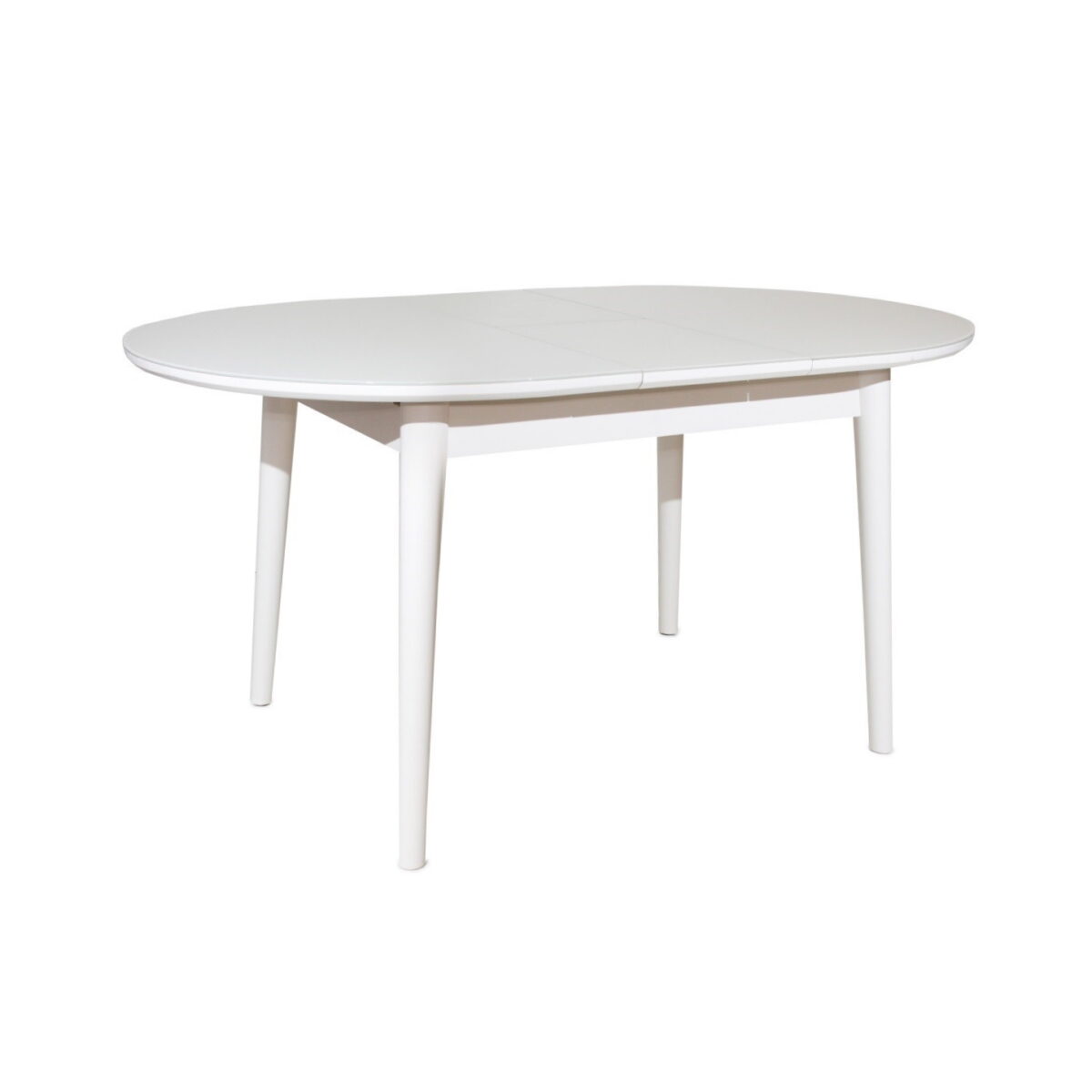 Extendable Table TB-07 Beige + White Legs 120/150x95 - Image 2