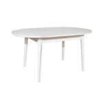 Extendable Table TB-07 Beige + White Legs 120/150x95 - Image 2