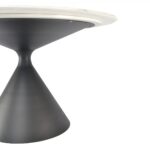 RONDO Table Black Leg Ø130 - Image 5