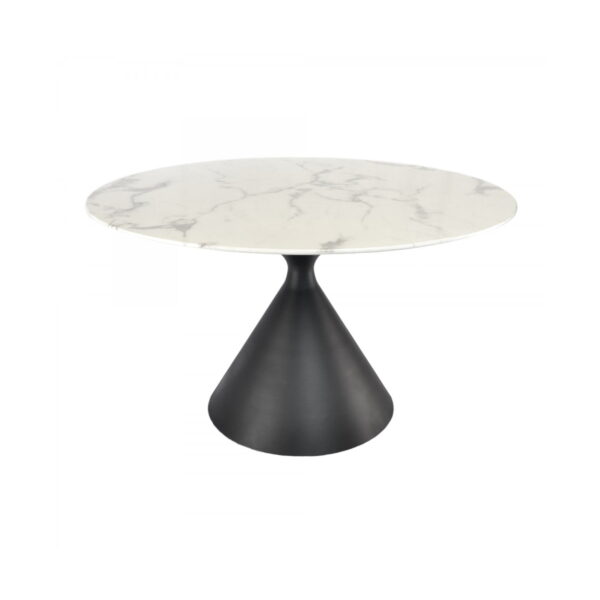 RONDO Table Black Leg Ø130 
