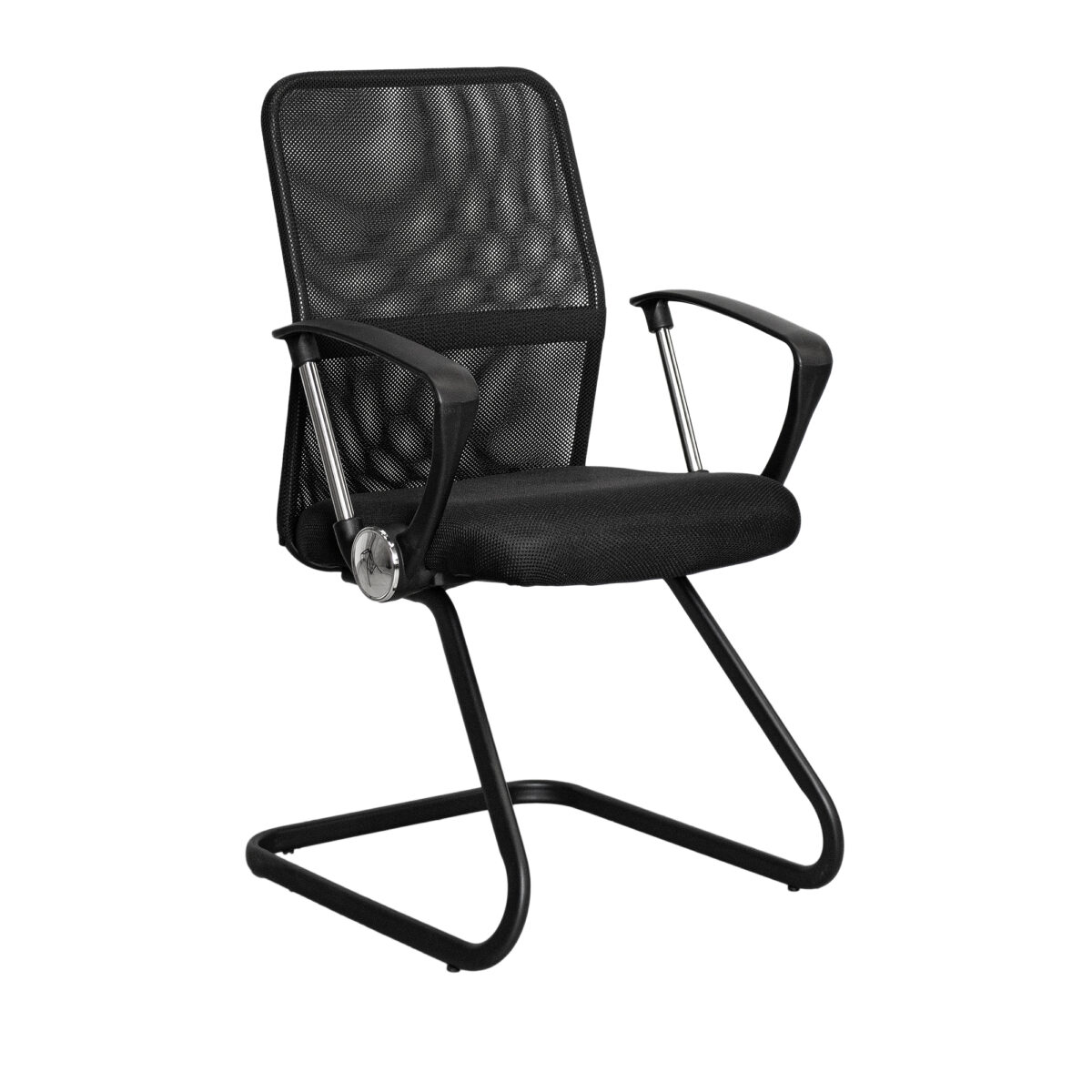 Office Chair F-60L Black Discover the F-60L Black Office Chair, a modern and comfortable model, perfect for offices. With ergonomic support, mesh upholstery, and a durable metal base, it provides all-day comfort. Easy to maintain and versatile, it fits perfectly into any decor. The ideal choice for comfort and aesthetics!