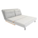 Lm-105 Extendable Sofa (150 Cm) Grey - Image 2