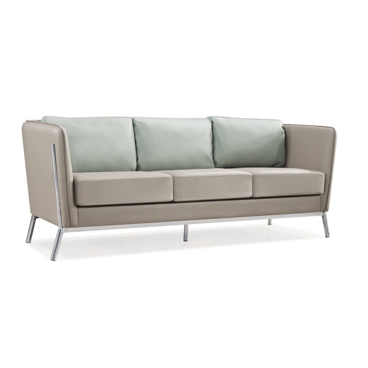 Salvador-3 Sofa Camel-Green Enhance your living room with the Salvador-3 Camel-Green sofa, modern and elegant, featuring a simple and comfortable design for three people. Made from high-quality materials, it offers a refined and durable appearance. Perfect for a contemporary living room!