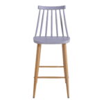 Барный Стул Jack~Dark Grey+Transprint Legs — изображение 3