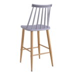 Барный Стул Jack~Dark Grey+Transprint Legs — изображение 4