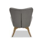 Leonard Grey Armchair - Image 2
