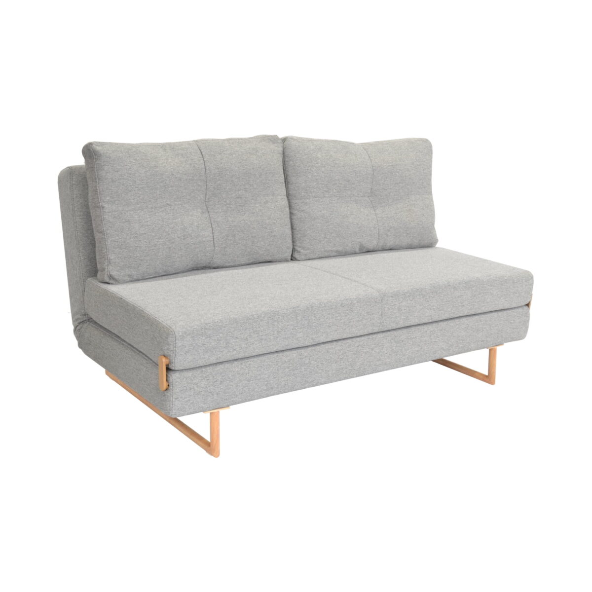 Lm-105 Extendable Sofa (150 Cm) Grey Discover the LM-105 (150 cm) Grey Extendable Sofa, perfect for any modern space. With a plywood and wooden frame, metal legs, and durable upholstery, this sofa easily transforms into a comfortable bed. Ideal for the living room, office, or balcony!