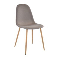 Стул C-710 Denim Cappucino+Transprint Legs Стул C-710 Denim Cappucino - идеальный выбор для кухни! Ультрасовременный дизайн, прочная металлическая конструкция с инновационной отделкой wood transprint. Комфортное сиденье и спинка из высококачественных материалов. Высота 45 см, максимальная нагрузка 120 кг.