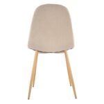 Scaun C-710 Denim Beige+Transprint Legs - imagine 5
