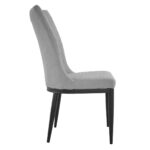 C-64 Grey Fabric Chair - Image 3