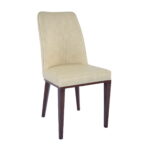 Chair B-04 Beige Discover the B-04 Beige Chair, a modern kitchen chair with a metal frame and upholstered in faux leather. Elegant and easy to maintain, it fits perfectly into any decor. Ideal for adding a touch of style and comfort to your kitchen.
