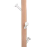 Coat rack C-502 White - Image 4