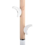 Coat Rack C-510 White - Image 2