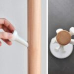 Coat rack C-502 White - Image 5