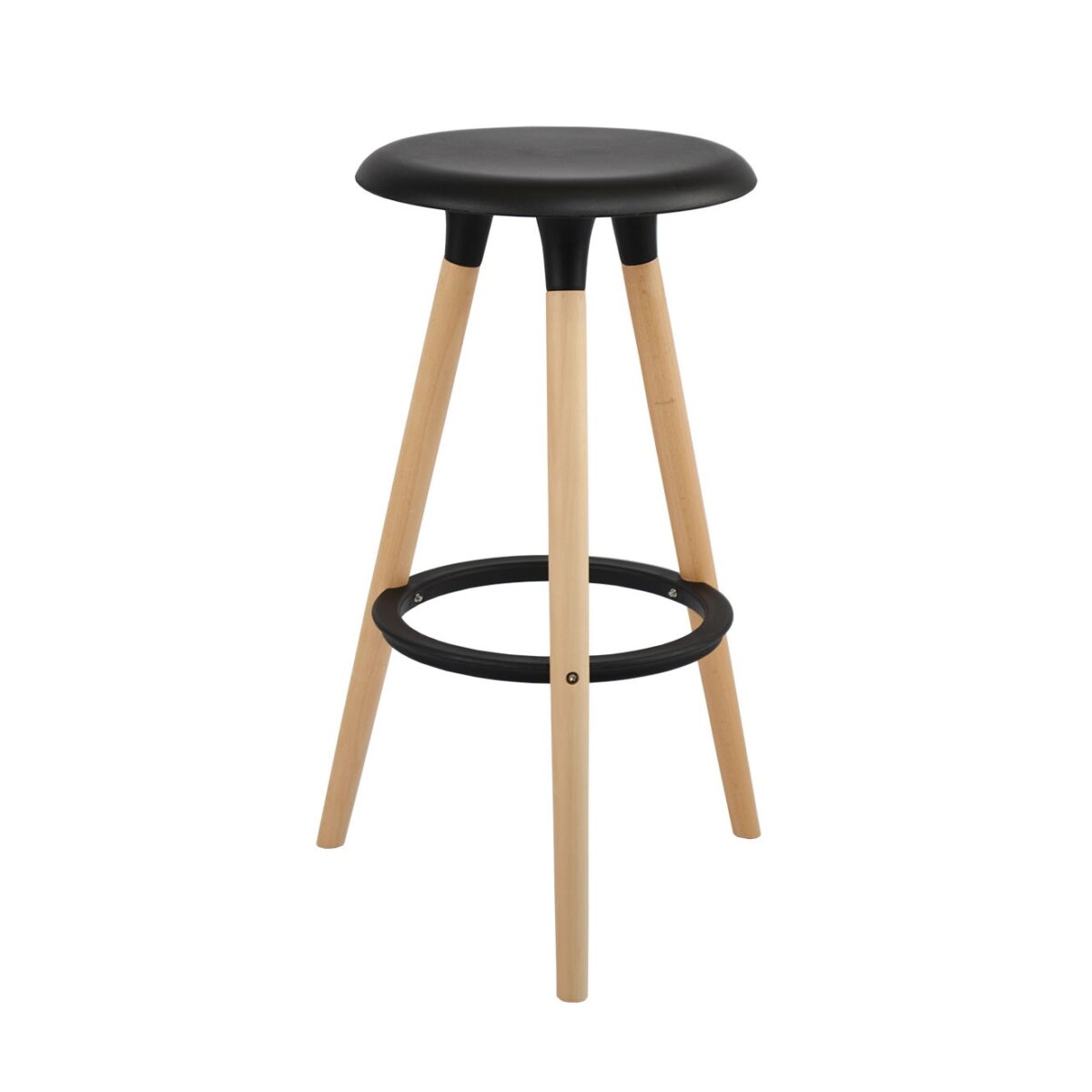 Scaun Bar Simplex Black Descoperă Scaunul Bar Simplex Black, perfect pentru bucătăria ta! Cu un design scandinav, cadru din lemn și șezut din polipropilenă, acest scaun înalt combină stilul cu confortul. Dimensiuni ideale și sarcină maximă de 120 kg. Alege eleganța și funcționalitatea pentru barul tău!