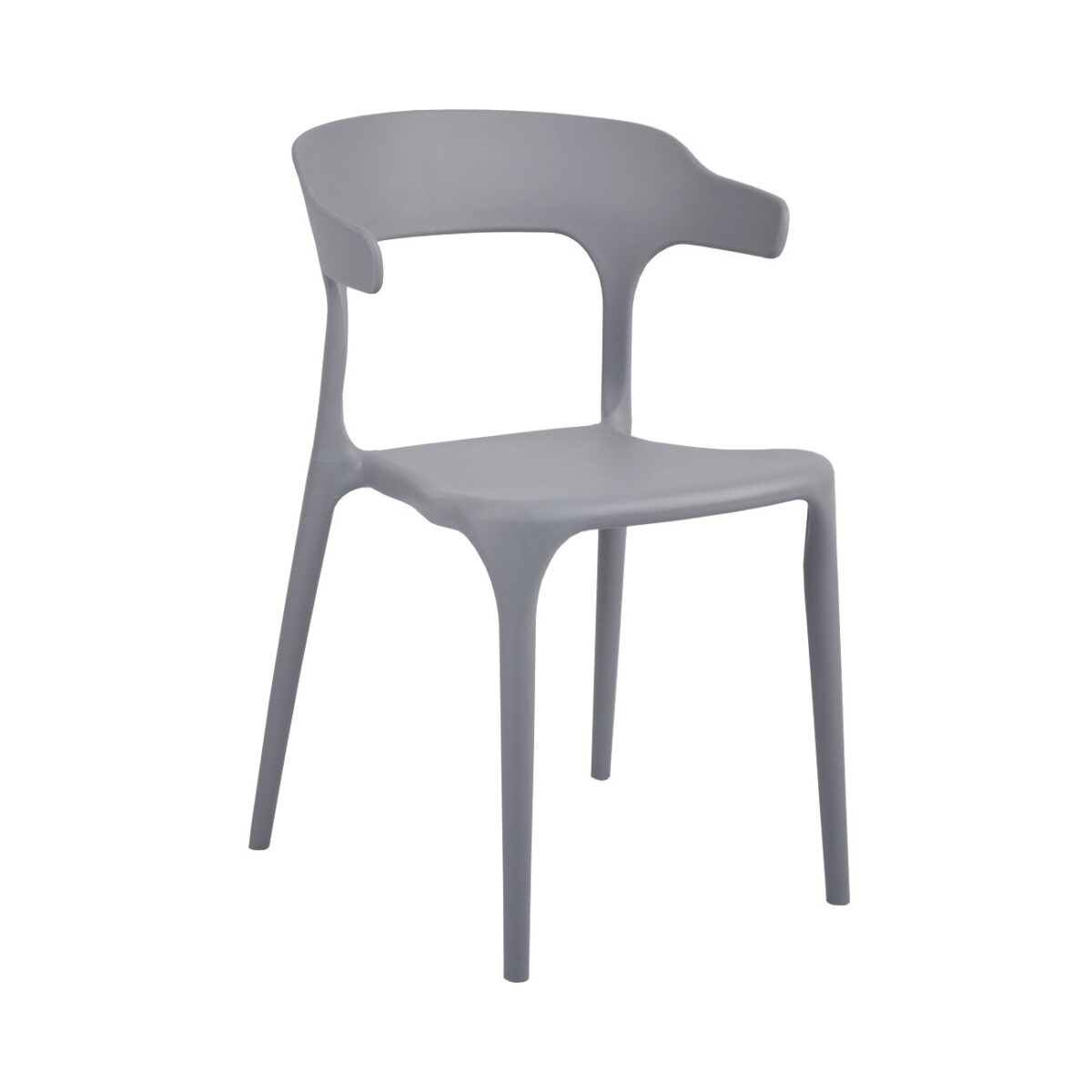 Стул Spring~Grey Стул Spring в сером цвете идеально подходит для кухни и сада. Легкий, устойчивый к погодным условиям и с современным дизайном, он обеспечит комфорт и стиль. Легко моется, складывается и подходит для мероприятий на открытом воздухе. Откройте для себя удобство и качество!