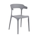 Стул Spring~Grey Стул Spring в сером цвете идеально подходит для кухни и сада. Легкий, устойчивый к погодным условиям и с современным дизайном, он обеспечит комфорт и стиль. Легко моется, складывается и подходит для мероприятий на открытом воздухе. Откройте для себя удобство и качество!