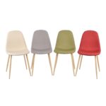 Chair C-710 Denim Green + Transprint Legs - Image 6