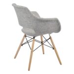 Rony White-Grey Chair - Image 4