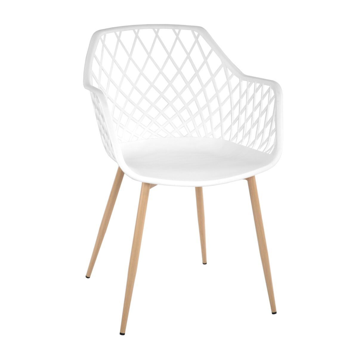 Chair SL-7019 White + Transprint Legs Discover the white SL-7019 chair with Transprint legs, perfect for Horeca furniture, kitchen, or garden. Made from durable, UV-resistant plastic, it combines comfort with style. Ideal for both indoor and outdoor use, they are easy to store!