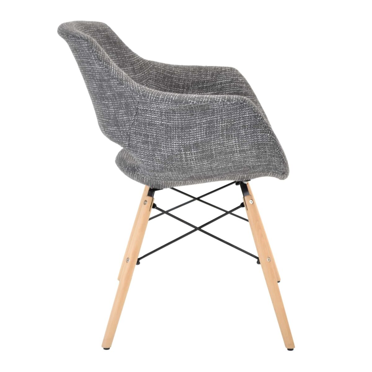 Rony Dark-Grey Chair - Image 4