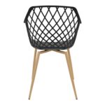 Chair SL-7019 Black + Transprint Legs - Image 4