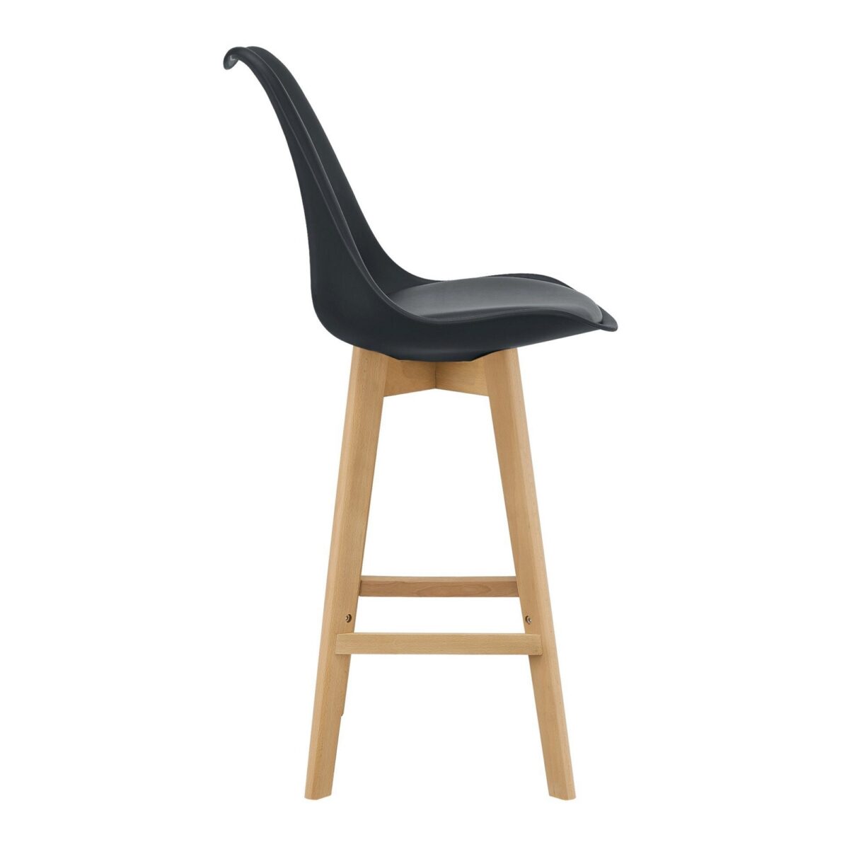 Scaun Jerry Bar Black - imagine 5