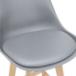 Scaun Jerry bar Grey - imagine 5