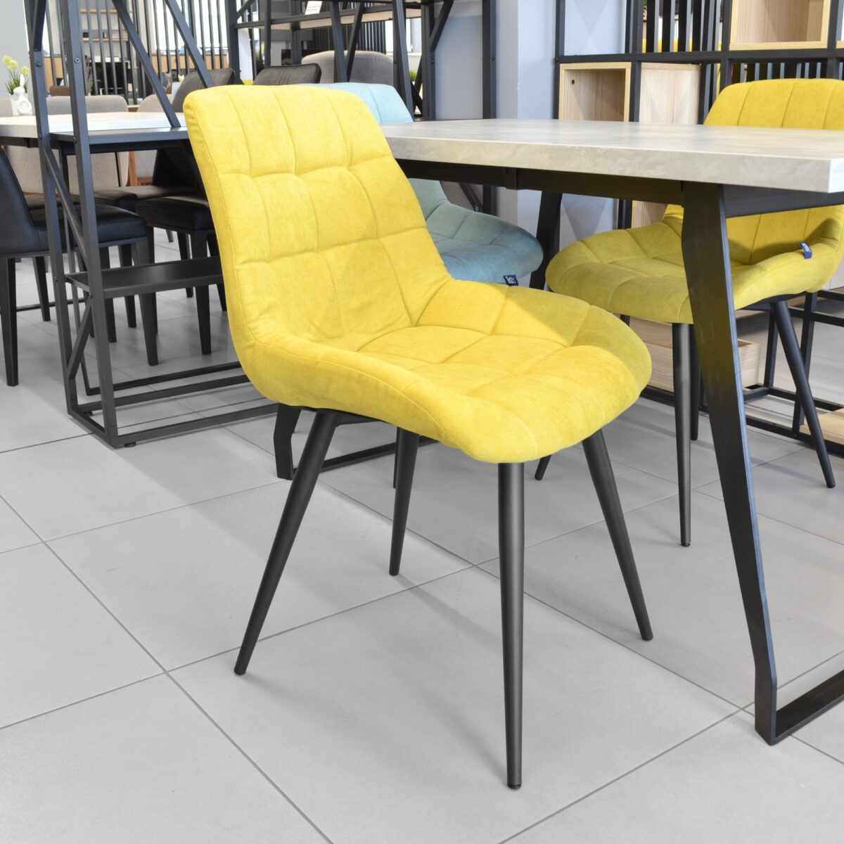 Scaun Nicole Soro 40 Yellow - imagine 2