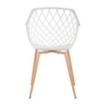 Chair SL-7019 White + Transprint Legs - Image 4