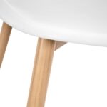 Chair SL-7019 White + Transprint Legs - Image 5
