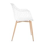 Chair SL-7019 White + Transprint Legs - Image 3