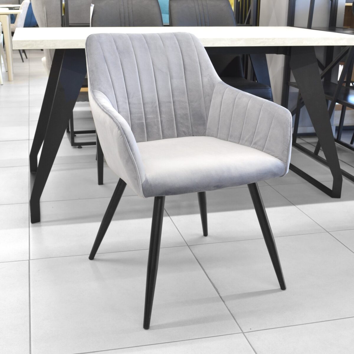 Iris Grey Chair - Image 2