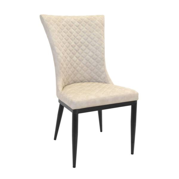 Scaun C-64 Beige Descoperiți scaunul C-64 Beige, perfect pentru bucătărie sau sufragerie. Cu un design modern, stabilitate și picioare din metal rezistent, acest scaun asigură confort și stil. Disponibil și în alte culori. Alegeți eleganța în mobilă!