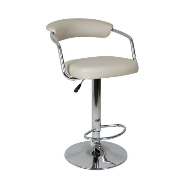 Bar Stool Sb-31 Camel Discover the SB-31 Camel Bar Stool, featuring a chrome steel frame and a comfortable seat made of eco-leather. Ideal for kitchen furniture, it offers lumbar support and quick assembly. With a modern design and scratch-resistant metal base, it is perfect for any occasion.