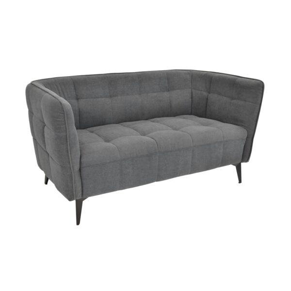 W310g Black Sofa Discover the W310g Black sofa, a modern and elegant piece of furniture, perfect for the office or living room. Made of wood, plywood, and polyurethane foam, it offers maximum comfort. Ideal dimensions: 148 cm in length and 80 cm in depth. Add a touch of style!