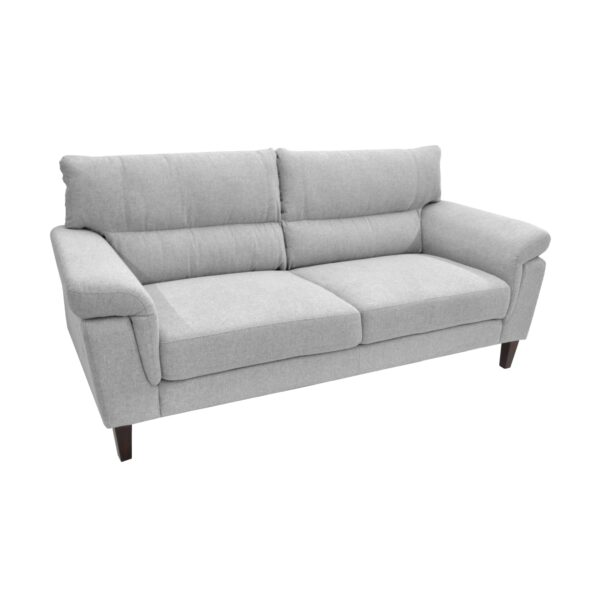 Canapea Mellissa-3 Grey Descoperiți Canapeaua Mellissa-3 Grey, o canapea ne-extensibilă în stilul anilor '50, perfectă pentru orice birou sau living. Confortabilă pentru 3 persoane, cu perne decorative detașabile și picioare elegante din lemn lăcuit, este alegerea ideală pentru mobilă modernă.