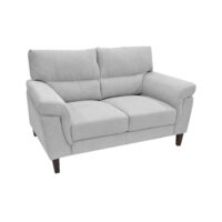 Mellissa-2 Grey Sofa Discover the Mellissa-2 Grey sofa, an elegant piece in 1950s style, perfect for two people. With removable decorative cushions and lacquered wooden legs, it offers comfort and style in any space. Ideal for sofas and office furniture.