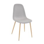 Chair C-710 Denim Light-Grey + Transprint Legs Discover the comfort and style of the C-710 Denim Light-Grey chair with Transprint legs. Ideal for any kitchen, it combines a modern design with durable materials, making it suitable for various interior styles. Height: 85 cm, supports up to 120 kg.