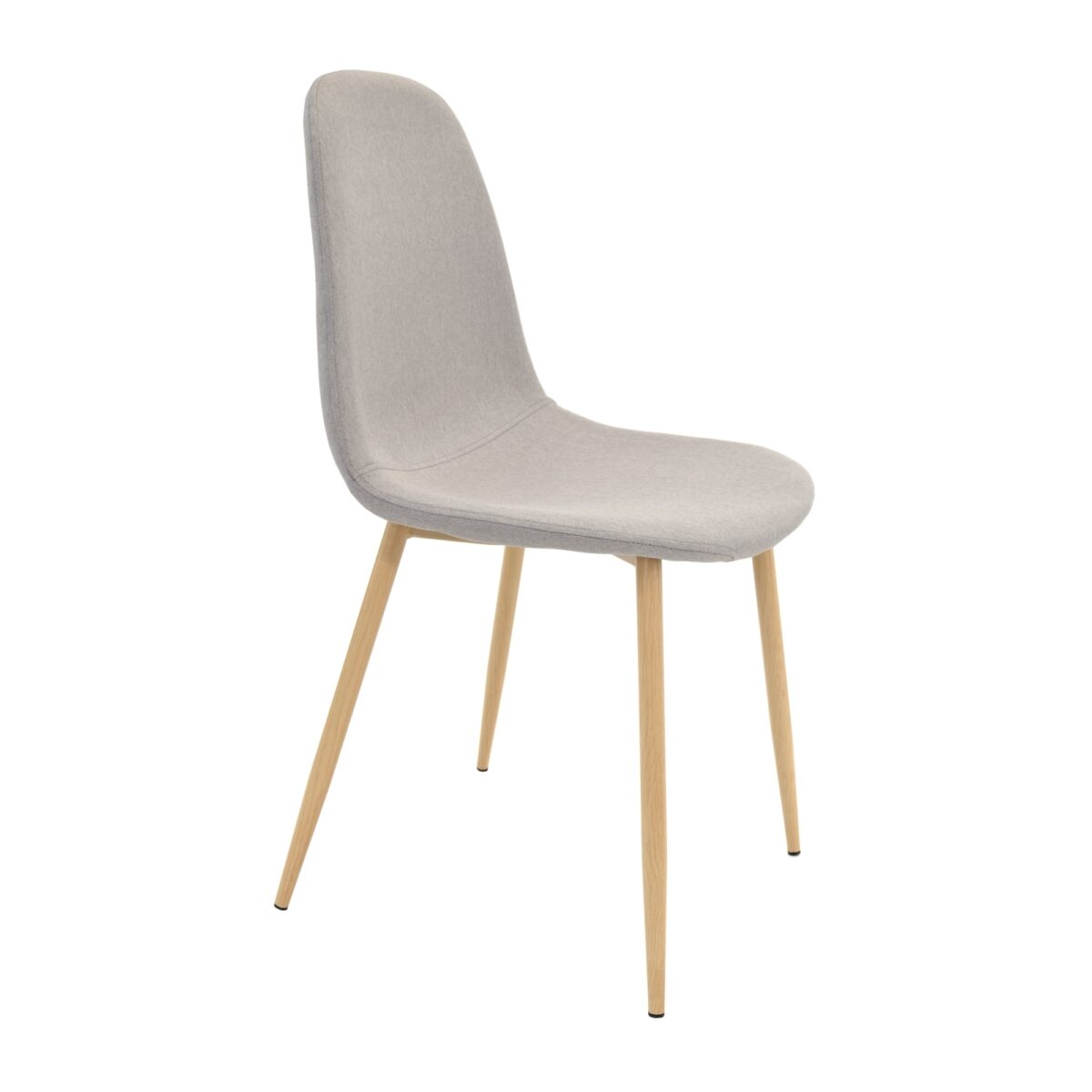 Chair C-710 Denim Light-Grey + Transprint Legs - Image 4
