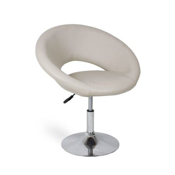 Relaxation Chair SB-81 Camel Discover the SB-81 Camel relaxation chair, perfect for the office! With a metal structure and ergonomic backrest, this swivel armchair offers comfort and lumbar support. Ideal for maintaining proper posture, it features a height adjustment mechanism and a chrome base.