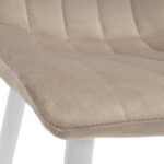 Стул Dc-90 (N7) Catifea Cappucino+White Legs — изображение 3
