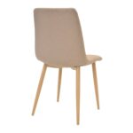 Chair DC-90P N4 Denim Beige + Transprint Legs - Image 3