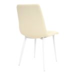 Dc-90p Eco-Leather White + White Legs Chair - Image 3
