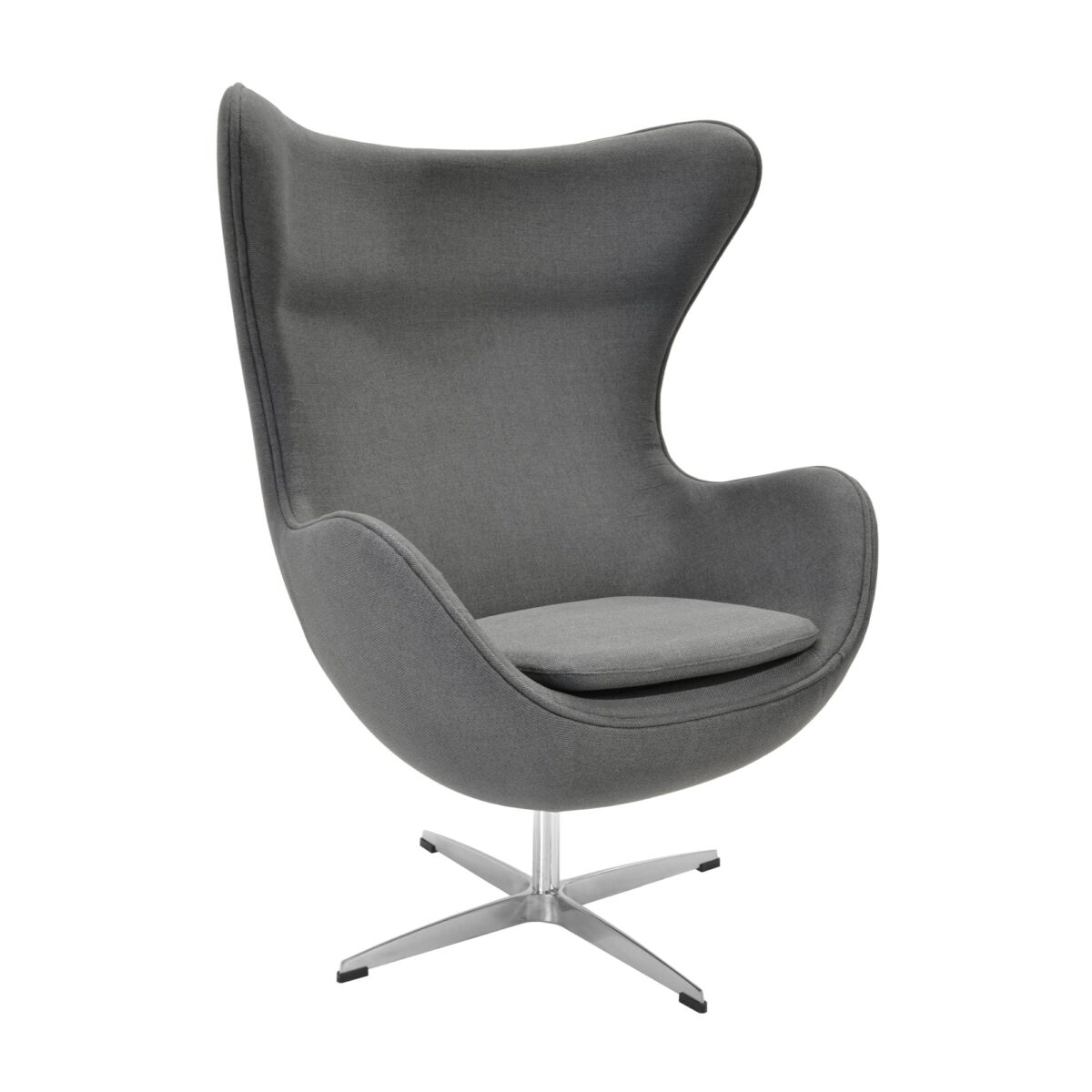 Ruby Armchair Discover the Ruby armchair, perfect for the office or living room! Made of wood and chrome steel, with upholstery in fabric and a removable cushion, this armchair offers comfort and style. Ideal dimensions: 86 cm wide and 114 cm high. Choose elegance and functionality for your furniture!