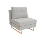 Extensible Armchair Lm-105 (80 Cm) Grey Discover the Extendable Armchair LM-105 (80 cm) in Grey, a versatile sofa that easily transforms into a bed. Made from quality materials, it is perfect for an office, modern living room, or balcony. Add a touch of comfort and elegance to your decor!
