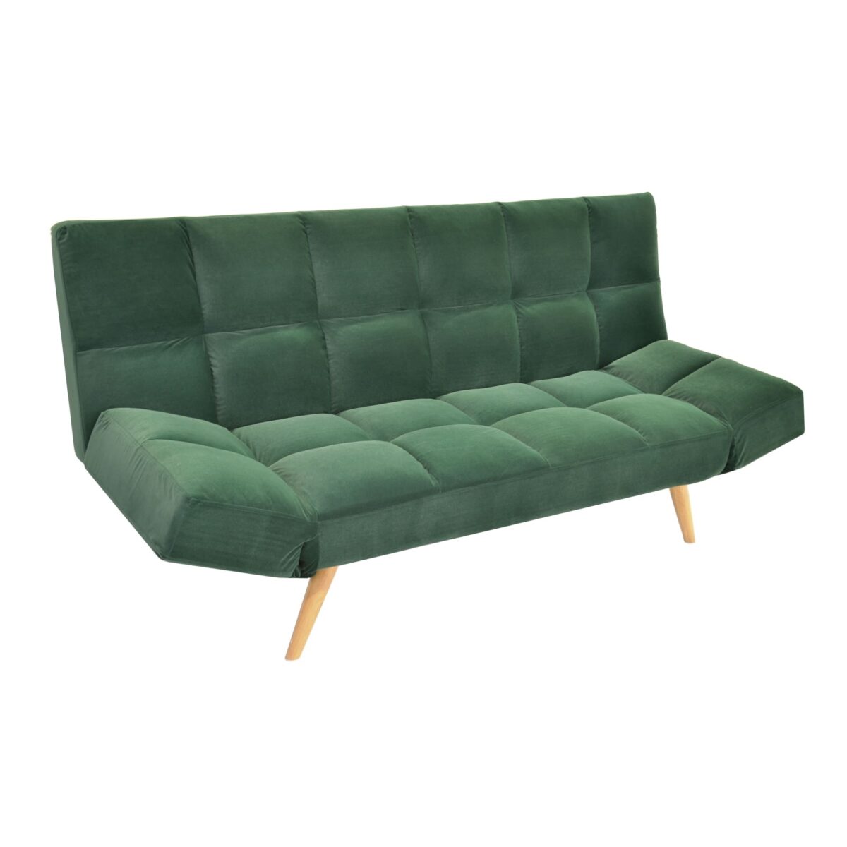 Lm-58 Green Extendable Sofa - Image 2
