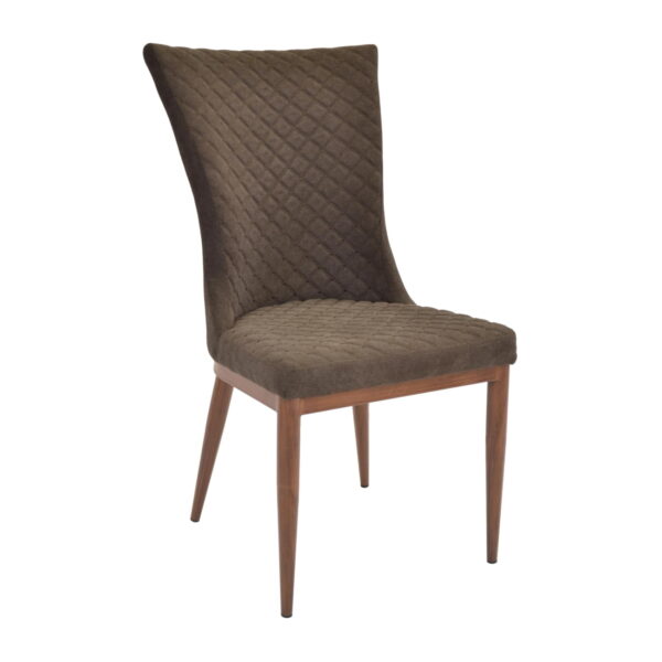 Scaun C-64 Stofă Brown Descoperiți Scaunul C-64 din stofă brown, o alegere modernă pentru mobilierul din bucătărie. Cu un design simplu și elegant, acest scaun oferă stabilitate și protejează pardoseala. Disponibil și în alte culori, este ideal pentru bucătării și sufragerii.