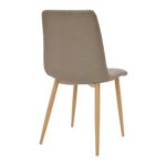Chair DC-90P N4 Denim Cappuccino + Transprint Legs - Image 3
