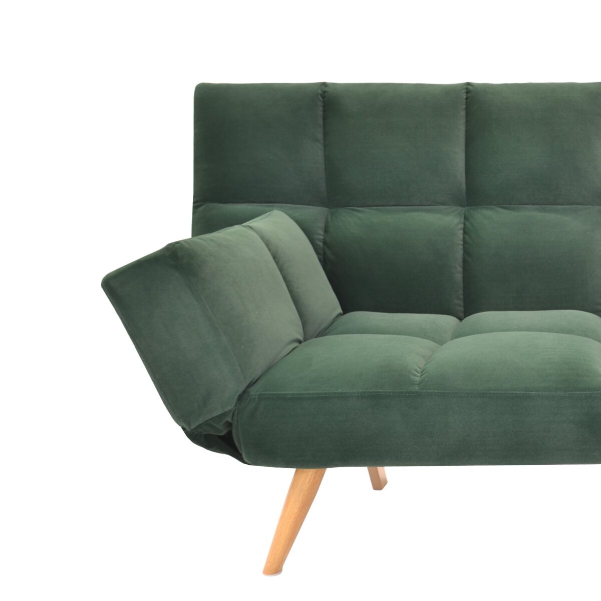 Lm-58 Green Extendable Sofa - Image 7